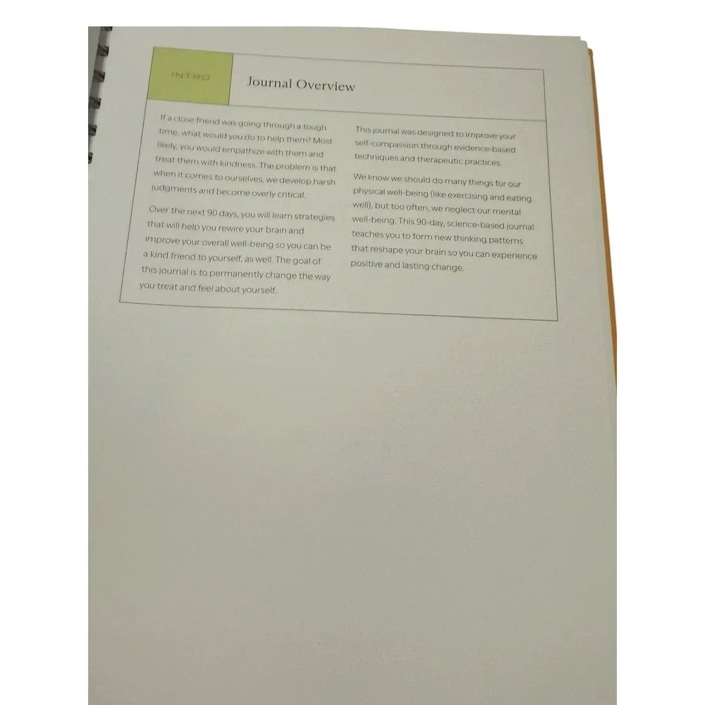 Switch Research Self-Love Journal 90 Day Guided Mindfulness Reflection Notebook
